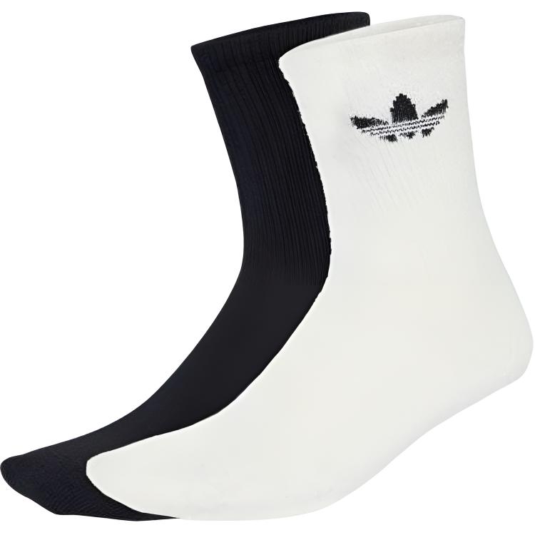 

Пушистые носки Crew 2 пары Adidas Originals, белый