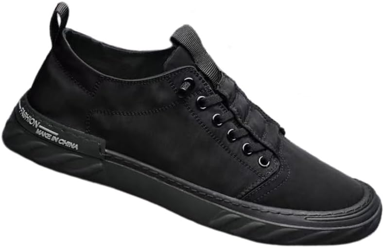 

Мужские повседневные спортивные кроссовки - дышащие и удобные - подходят для ежедневной носки Fusecottc, черный