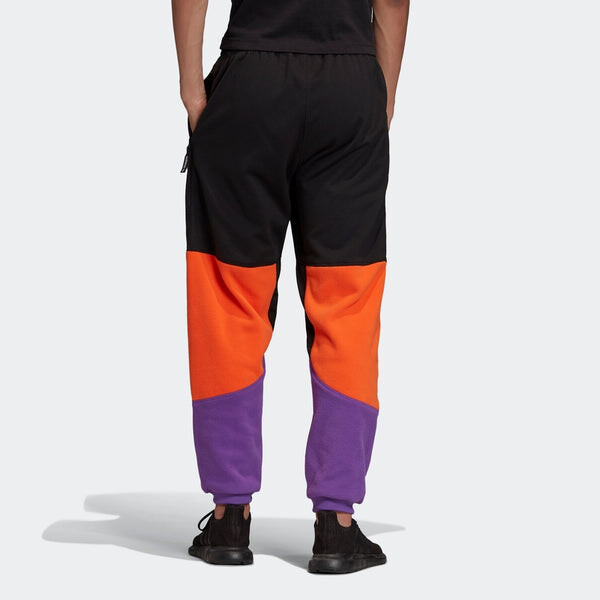 Спортивные штаны adidas originals Splicing Colorblock Casual Sports Long Pants Black, черный — фото 4