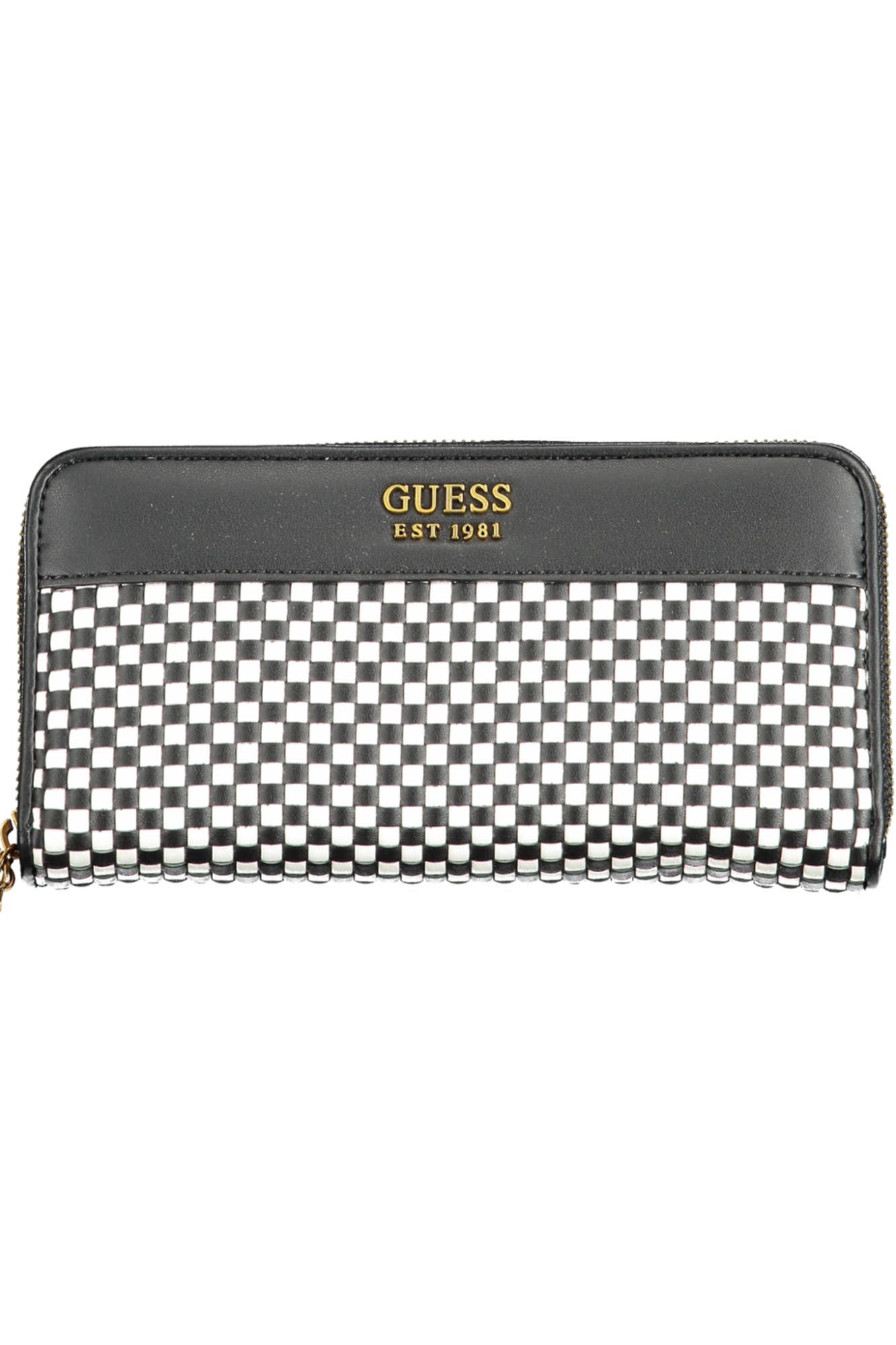 

Черный женский кошелек из полиуретана Guess Shoes