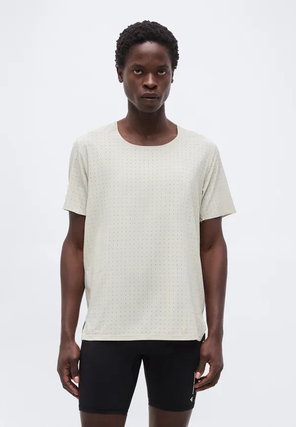 Футболка Adidas Performance Adi365 hermanos koumori tee basic t-shirt, серо-бежевый