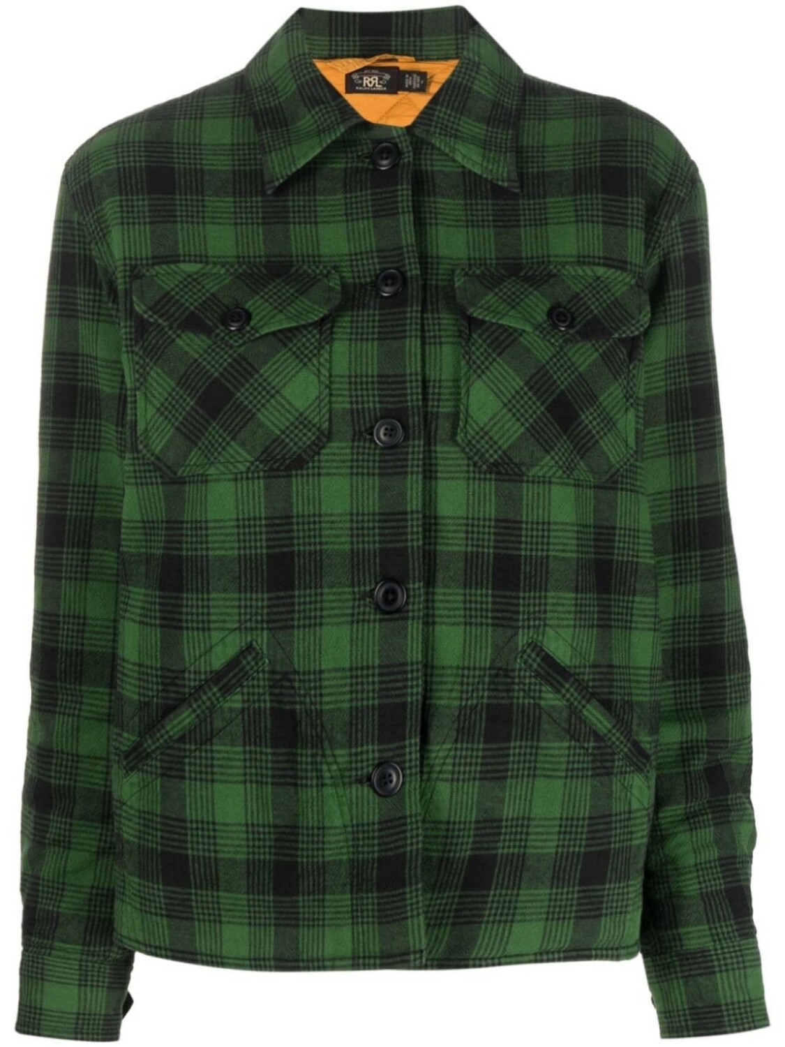

Ralph Lauren куртка-рубашка в клетку, зеленый