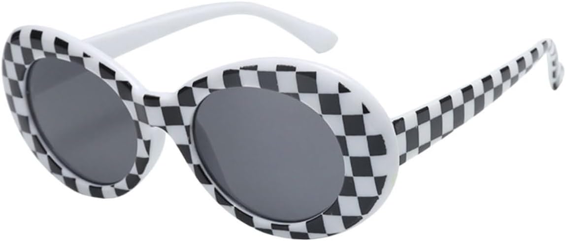 

Овальные солнцезащитные очки для женщин, легкие, в стиле ретро, ​​с защитой от УФ-излучения, модные, с мягкими носовыми упорами, удобная посадка для повседневной носки и вечеринок MOKKHNB, Multi sunglasses oval -Size: 14