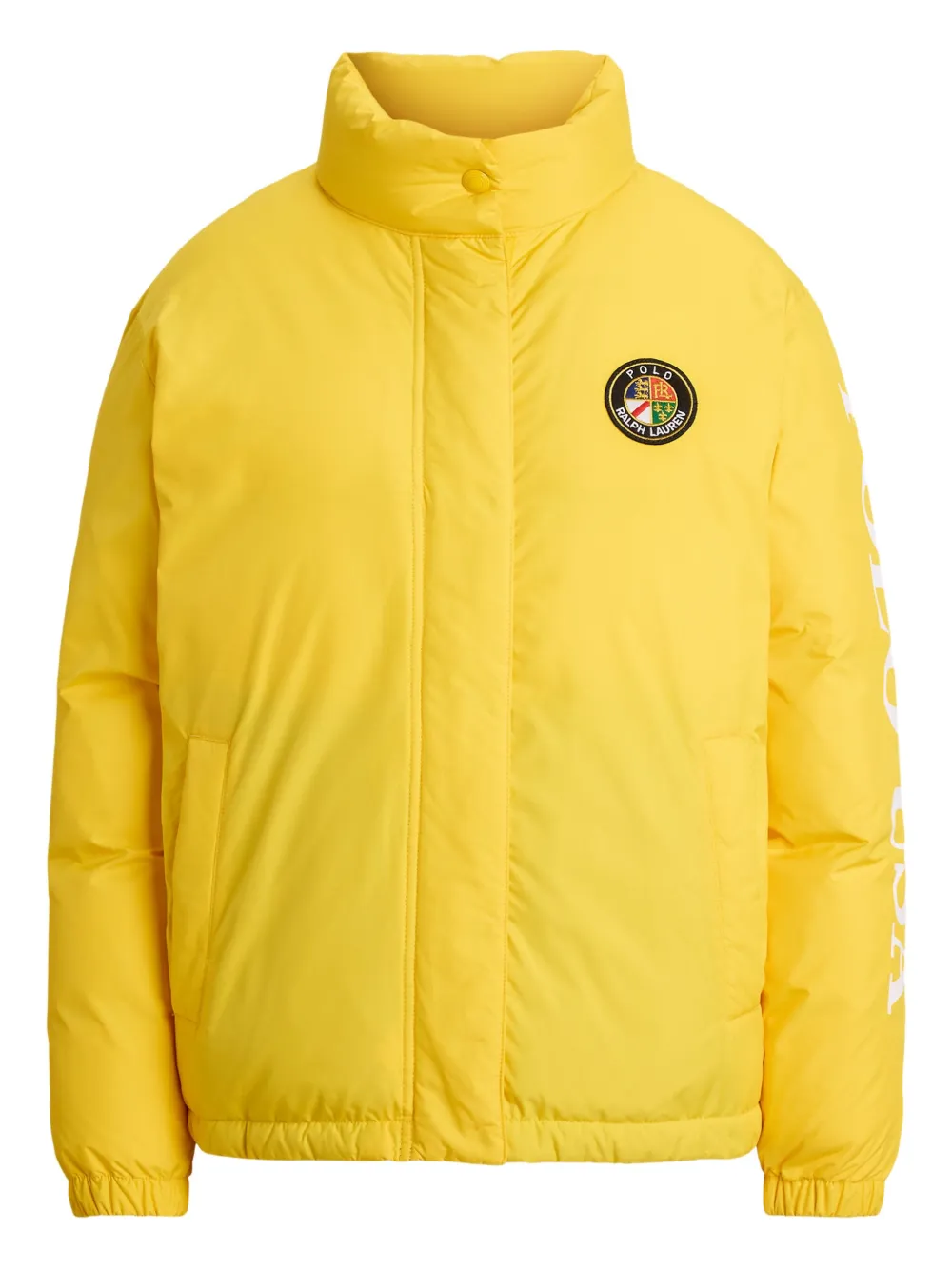 

Стеганый пуховик POLO RALPH LAUREN, желтый
