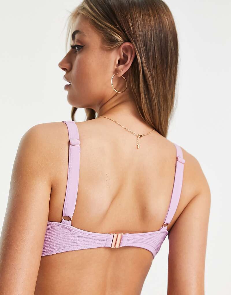 

Ivory Rose Fuller Bust – Комбинируйте и сочетайте – Сиреневый лиф балконет с оборками
