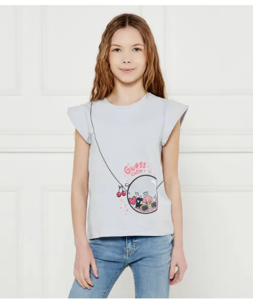 

Футболка Regular fit Guess, синий