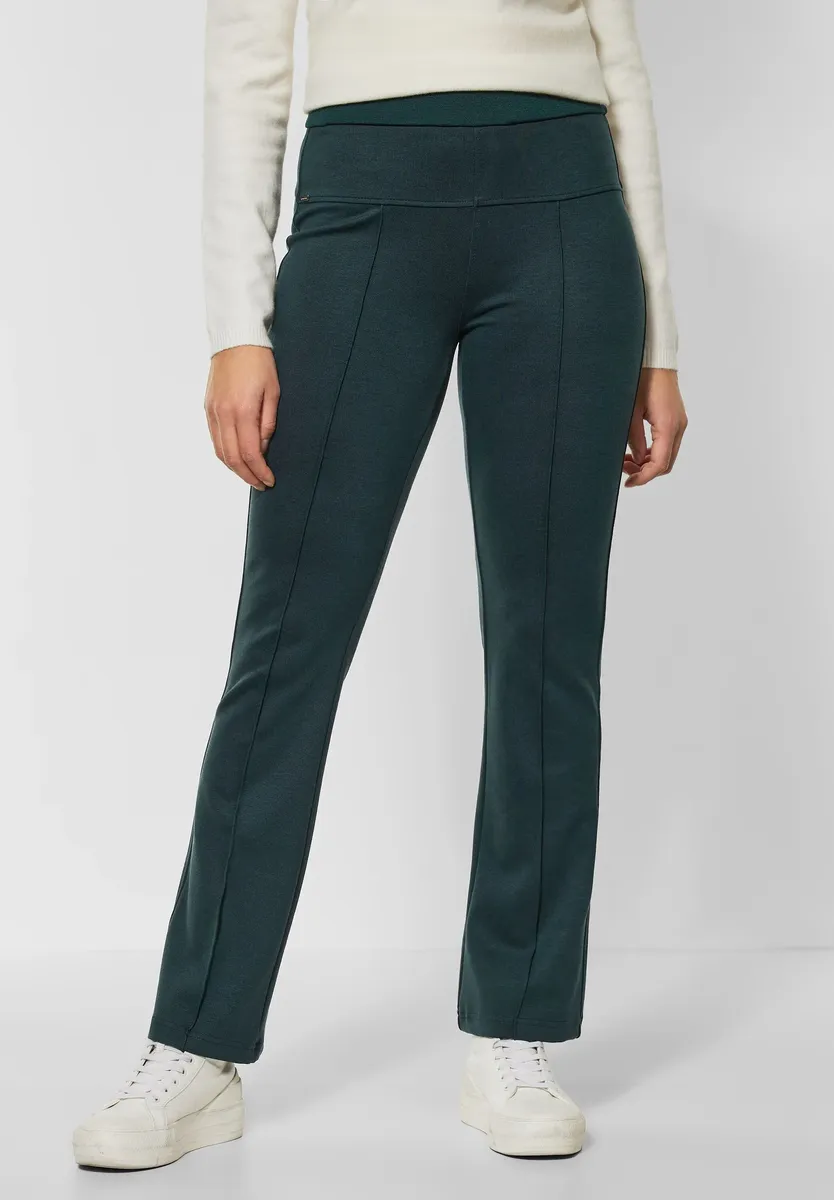 

Однотонные брюки STREET ONE, цвет Deep Clary Mint