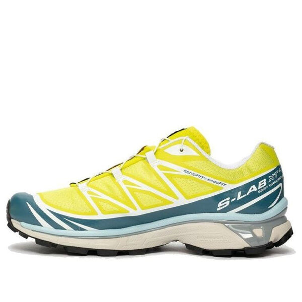 

Кроссовки xt-6 advanced 'primrose blue monument' Salomon, желтый