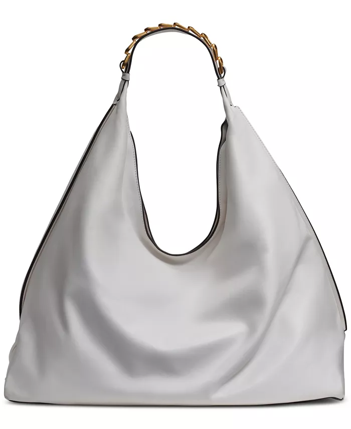 

Сумка-хобо Bellmore Extra Large с ремешком-ободком Donna Karan New York, белый