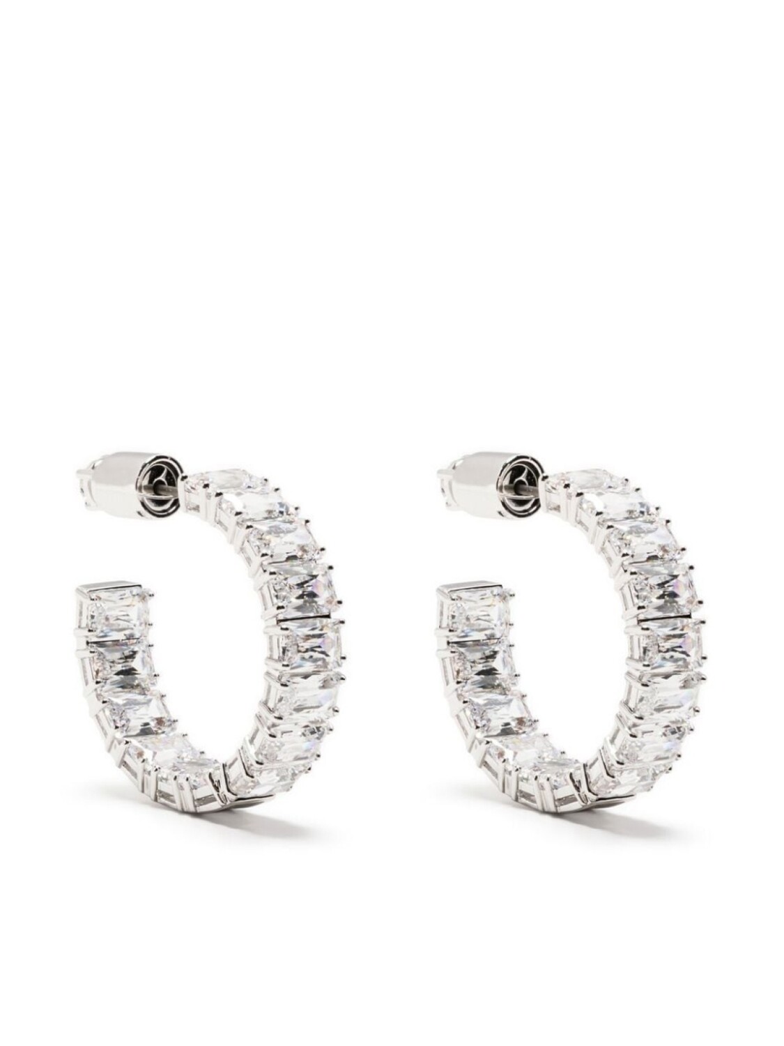 

Серьги-кольца Millenia Swarovski, белый
