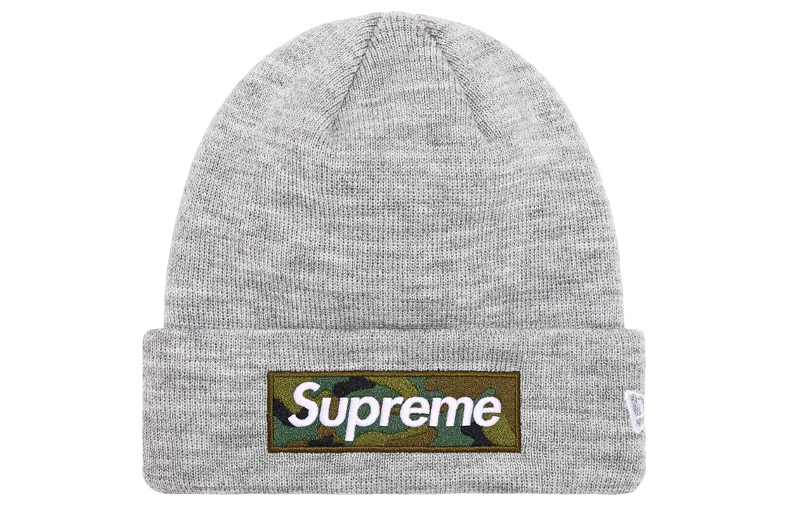 

Шапка Supreme New Era, серый / камуфляжный