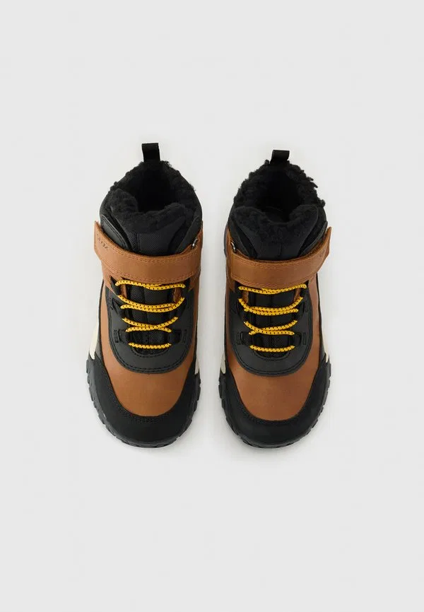 Зимние ботинки trekkyup boy abx Geox, Brown/Black — фото 4