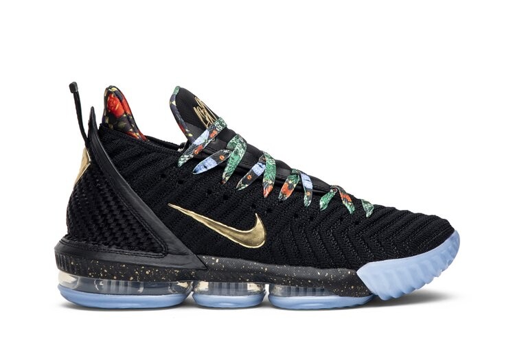 

Кроссовки Nike LeBron 16 KC 'Watch The Throne', черный