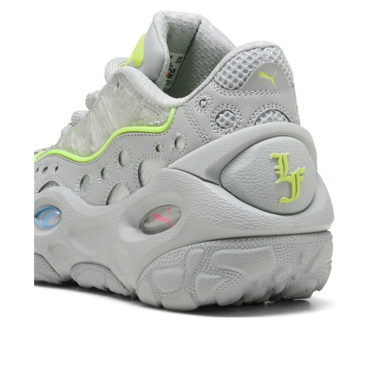 Кроссовки (GS) PUMA Puma LaMelo Ball LaFrancé RNR 'Grey Neon' — фото 4