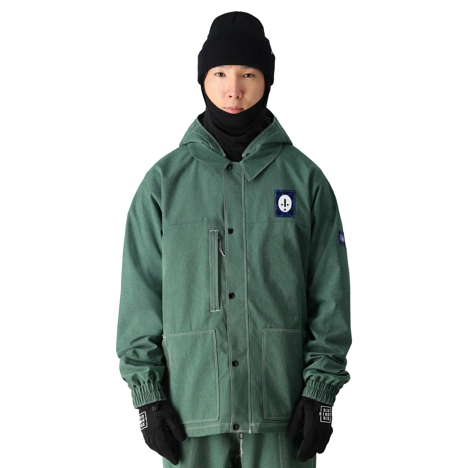 

Куртка Dojo мужская 686, Forest Green Denim
