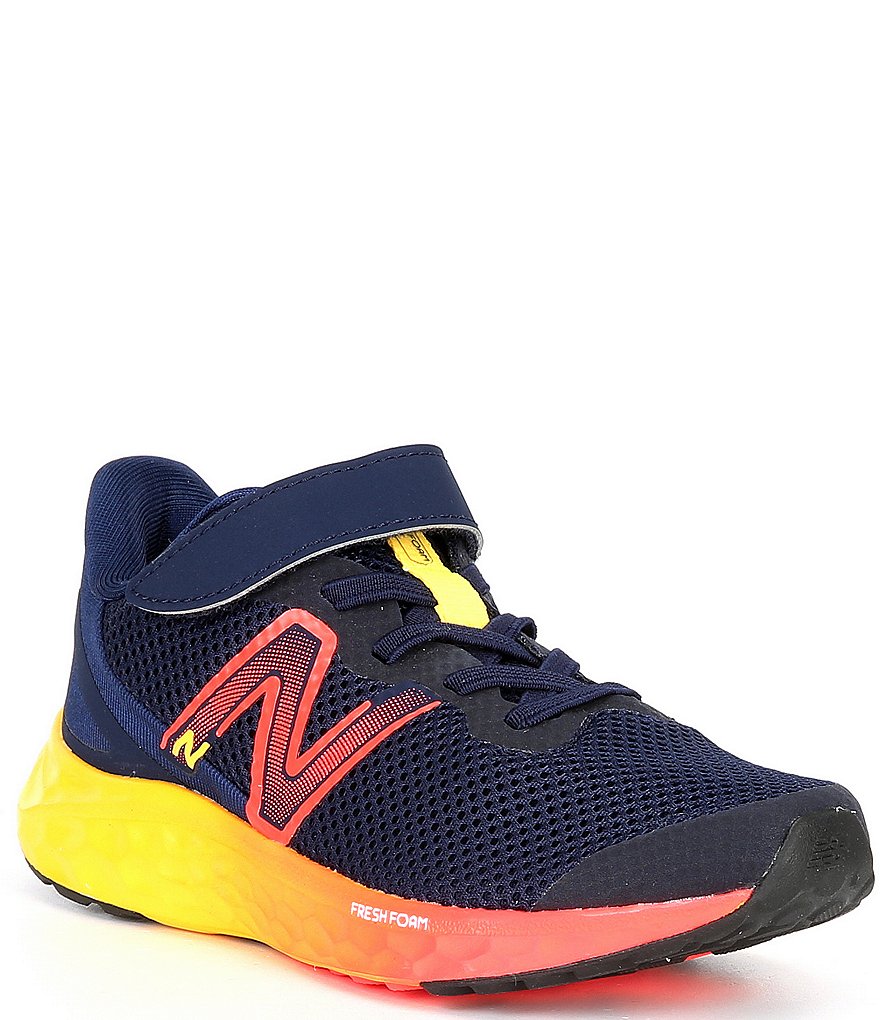 

Кроссовки New Balance Fresh Foam Arisi V4 для мальчиков с альтернативной застежкой (молодежь), синий