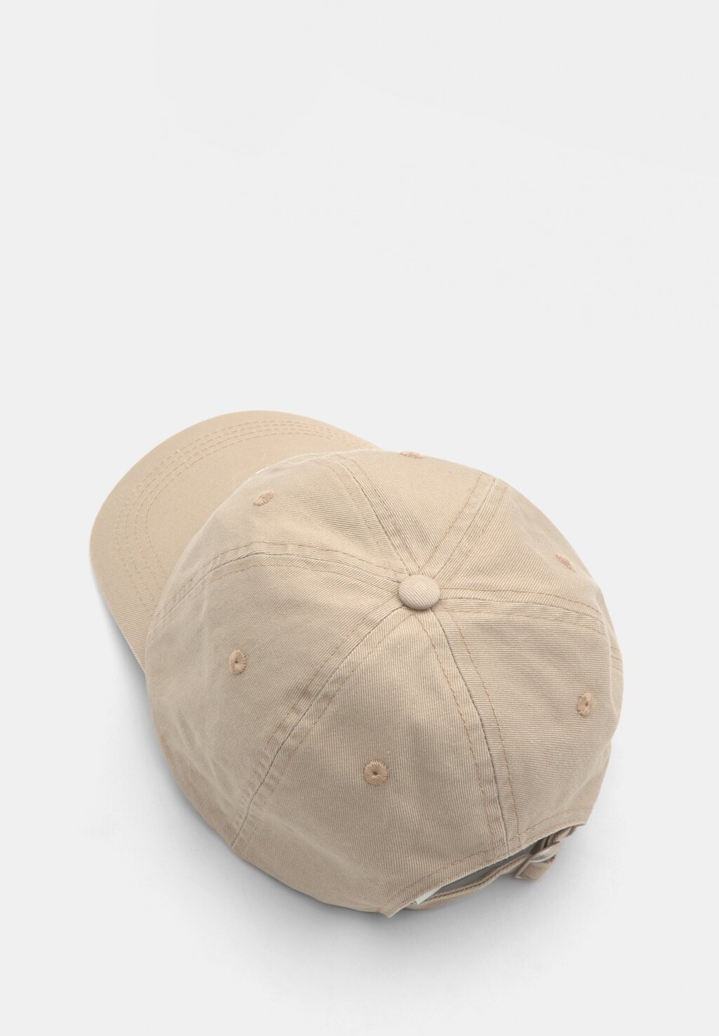 

Бейсболка EMBROIDERED PULL&BEAR, бежевый