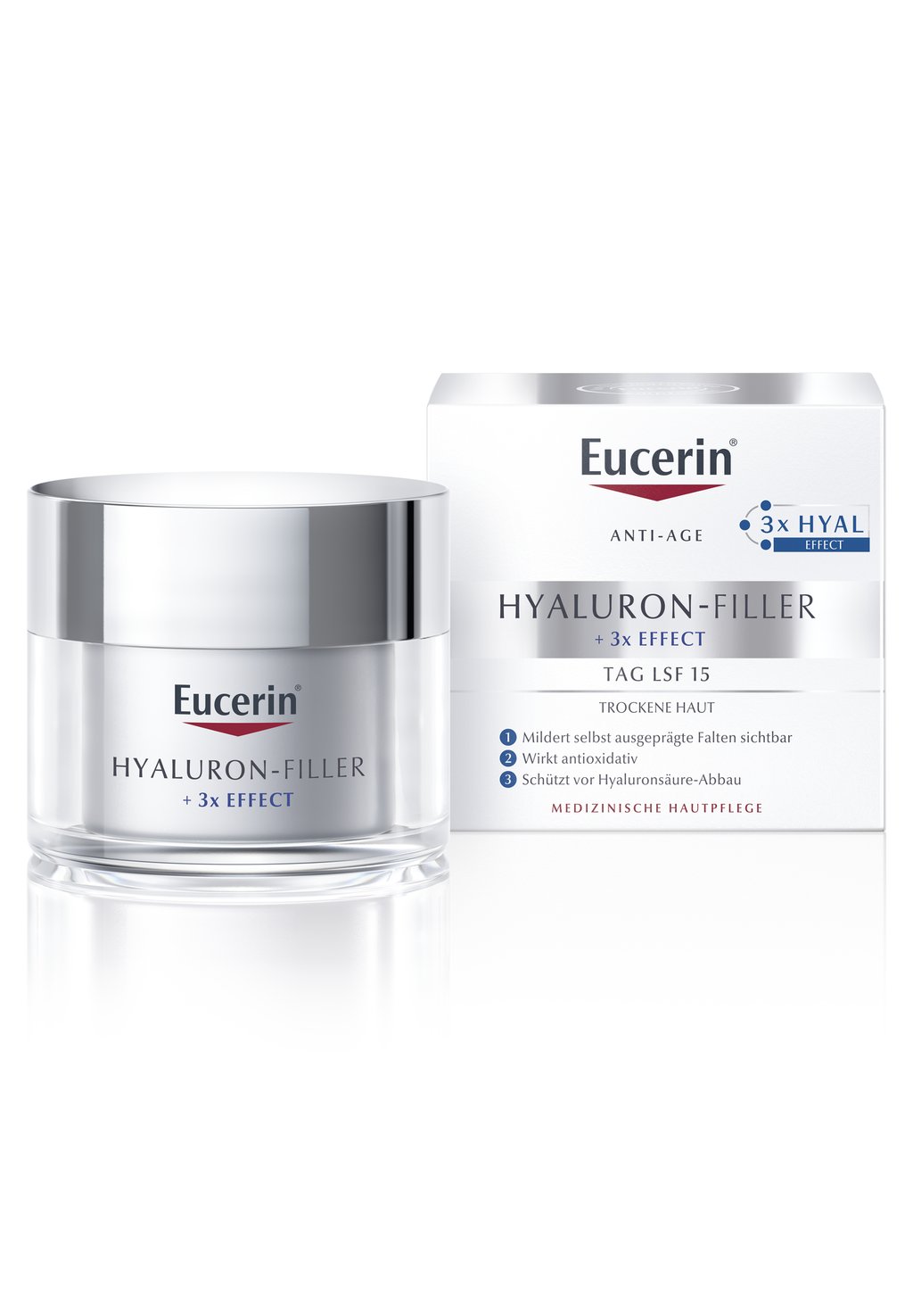 

Антивозрастной уход TAGESPFLEGE ANTI AGING TAGESPFLEGE HYALURON-FILLER, FÜR TROCKENE Eucerin