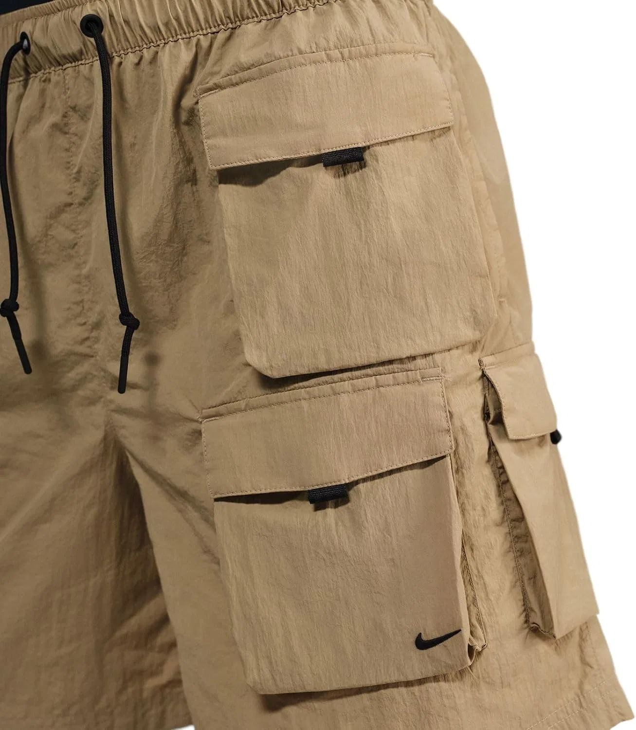 Шорты Active Nike Tech Cargo Parachute Beige/Black — фото 3