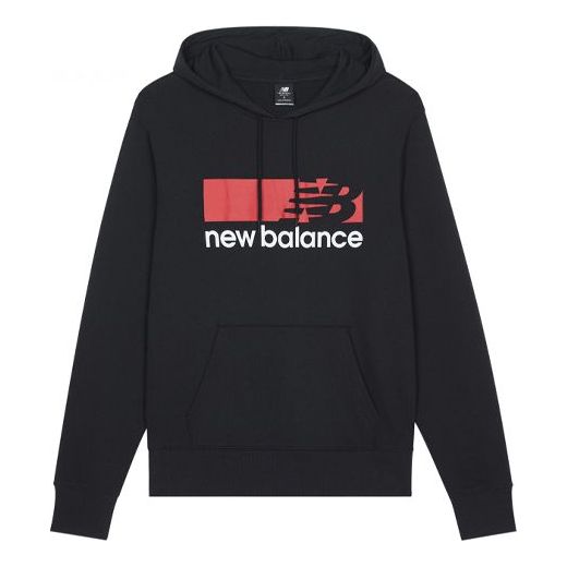 

Толстовка New Balance Men's New Balance Contrasting Colors Logo Printing Black, черный