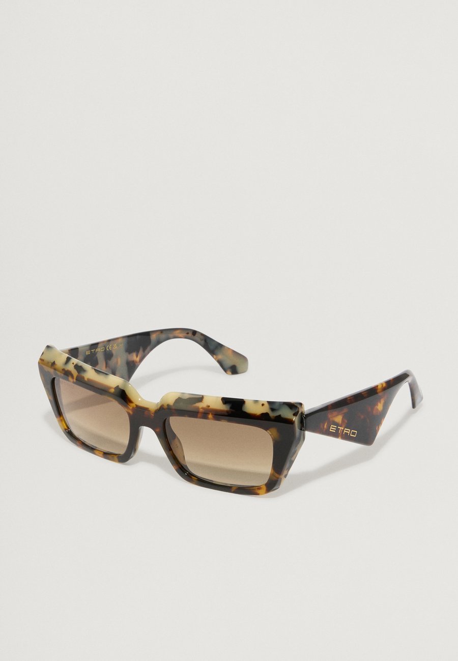 

Солнцезащитные очки ETRO Sunglasses, Dark Havana White Grey Brown/Dark Brown