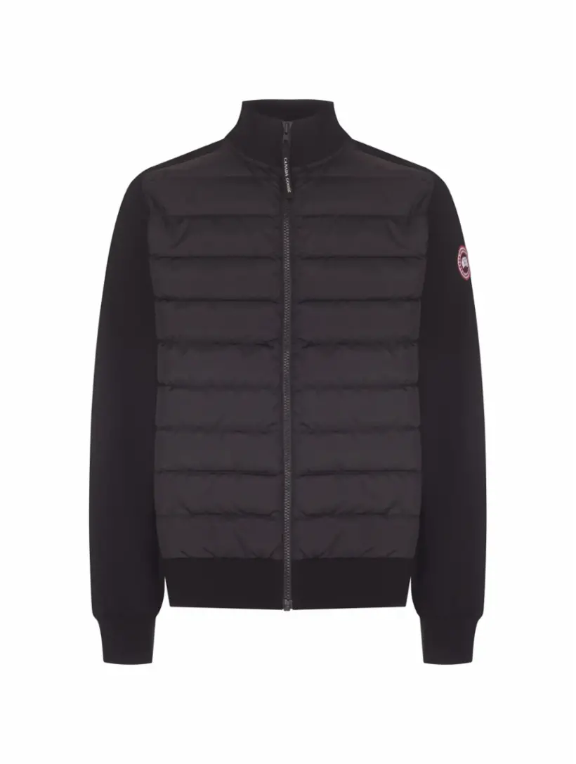 

Комбинированная куртка с логотипом Canada Goose, черный