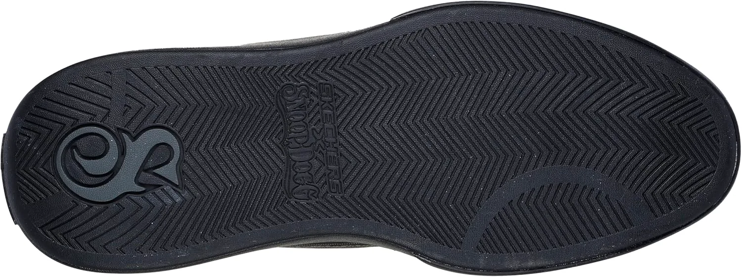 Мужские кроссовки Skechers Snoop Dogg: Snoop ONE-Double G Hands Free Slip-Ins, черный/золотой — фото 4