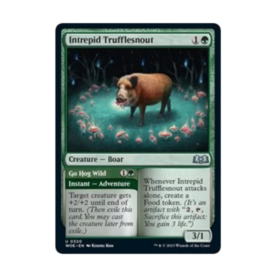 

CCG Бесстрашный трюфельноут (U), MTG - Wilds of Eldraine