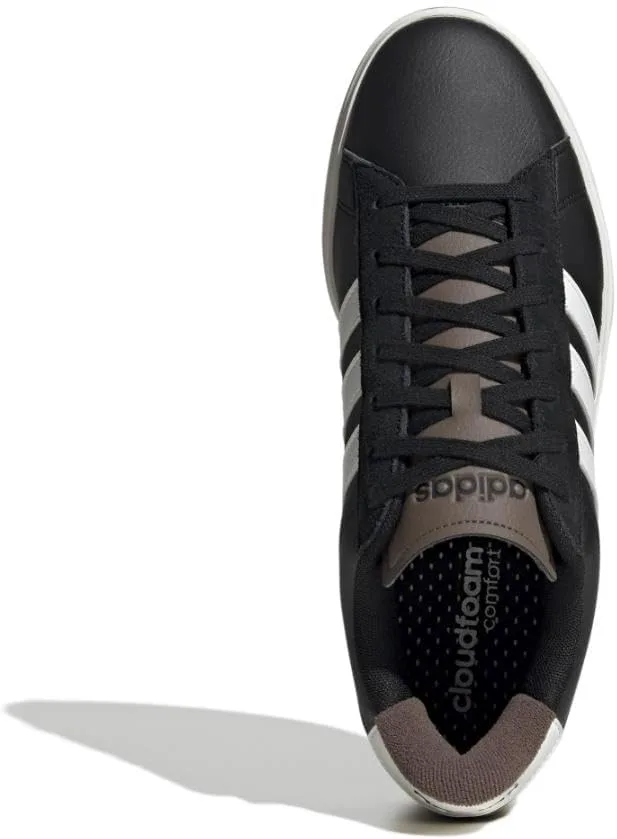 Мужские кроссовки Adidas Grand Court 2.0, черный/белый — фото 2