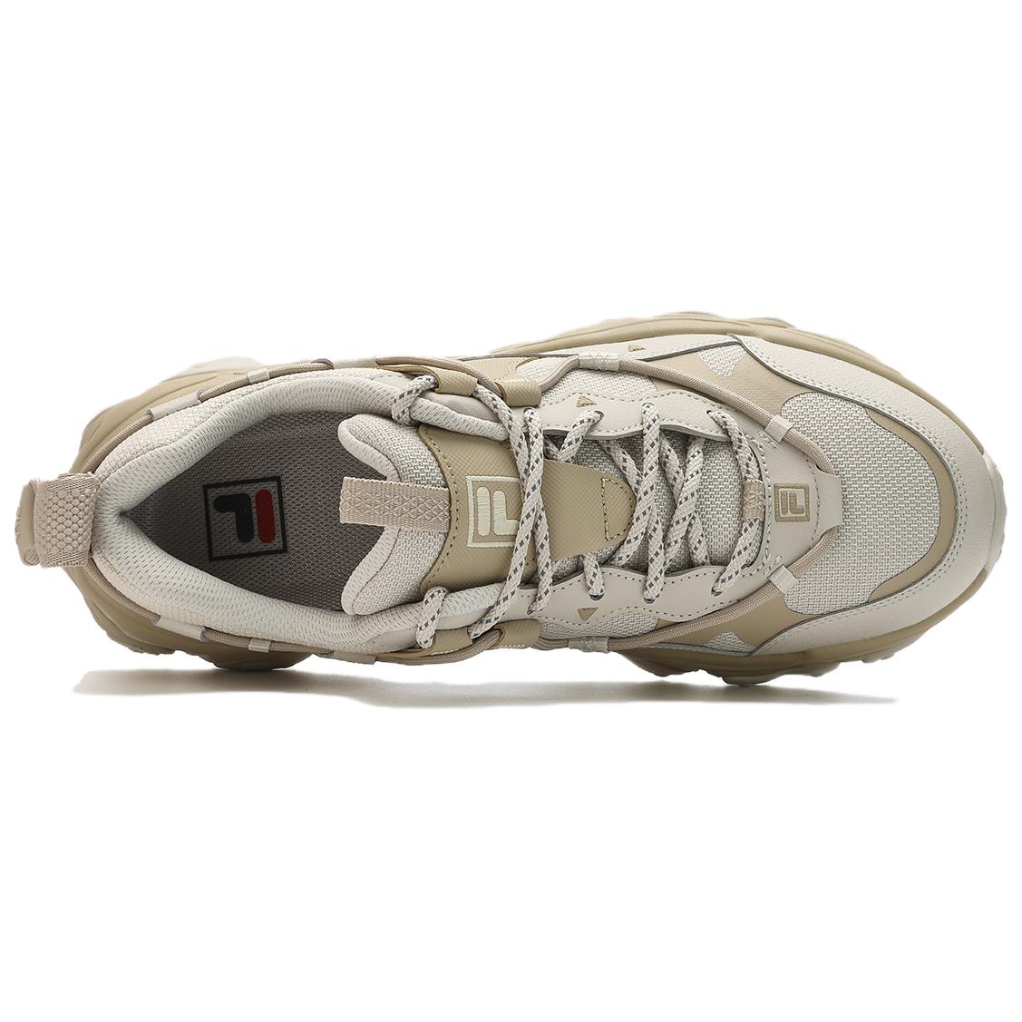 FLUID 5 Low Top Повседневные кроссовки мужские Oat FILA, Oat/Sandy Brown — фото 3