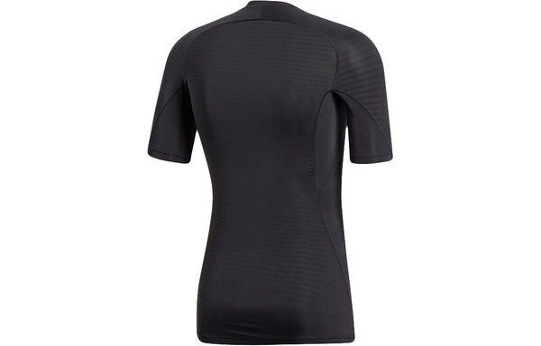 Футболка adidas Ask Tec Tee Ss Tight Gym Sports Short Sleeve Black, черный — фото 2