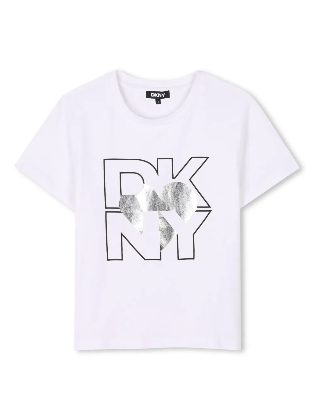 

Футболка с логотипом Dkny Kids, белый