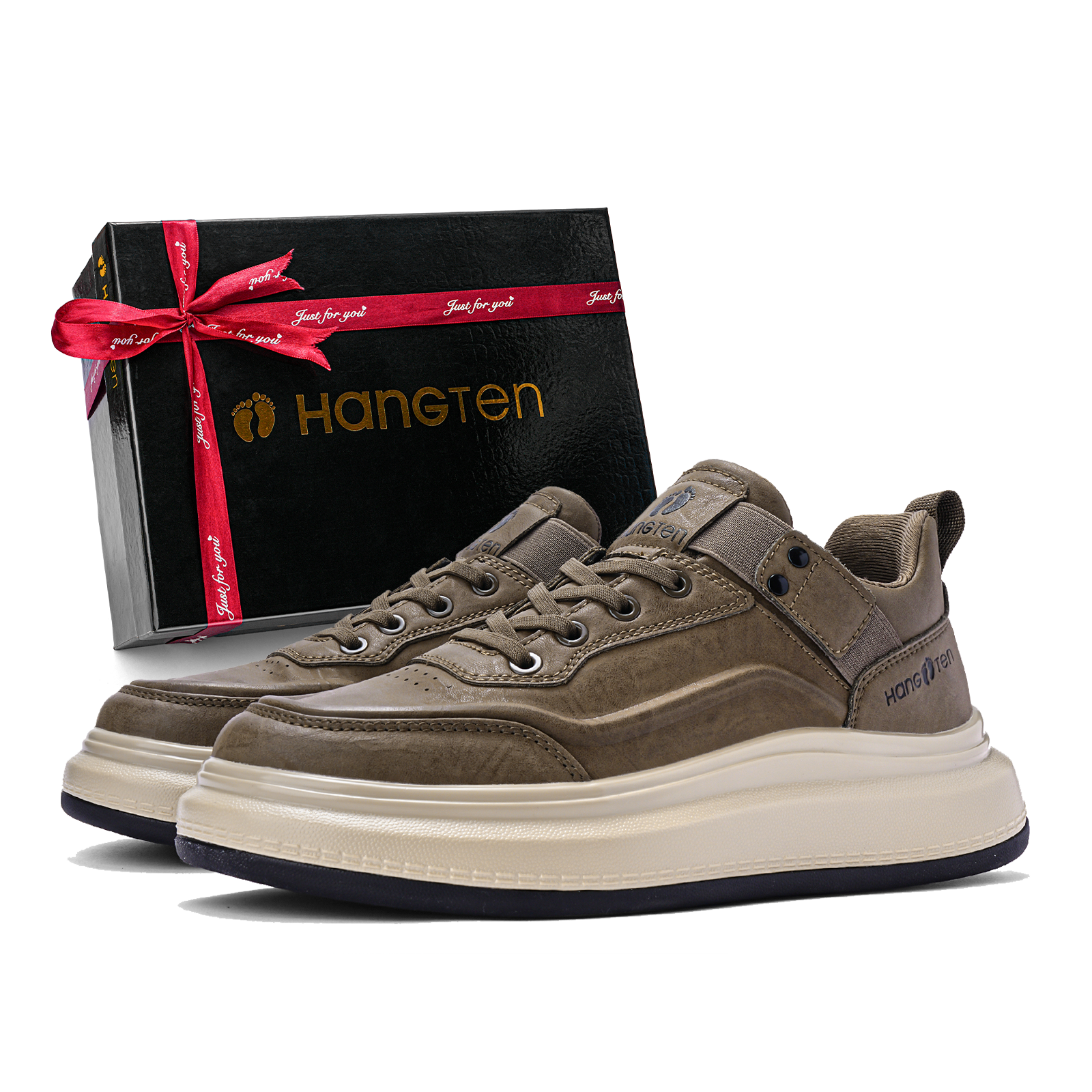 

Низкие повседневные туфли для мужчин HANG TEN, Khaki