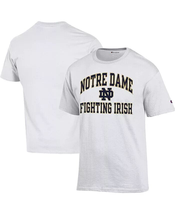 

Мужская белая футболка Notre Dame Fighting Irish High Motor Champion, белый