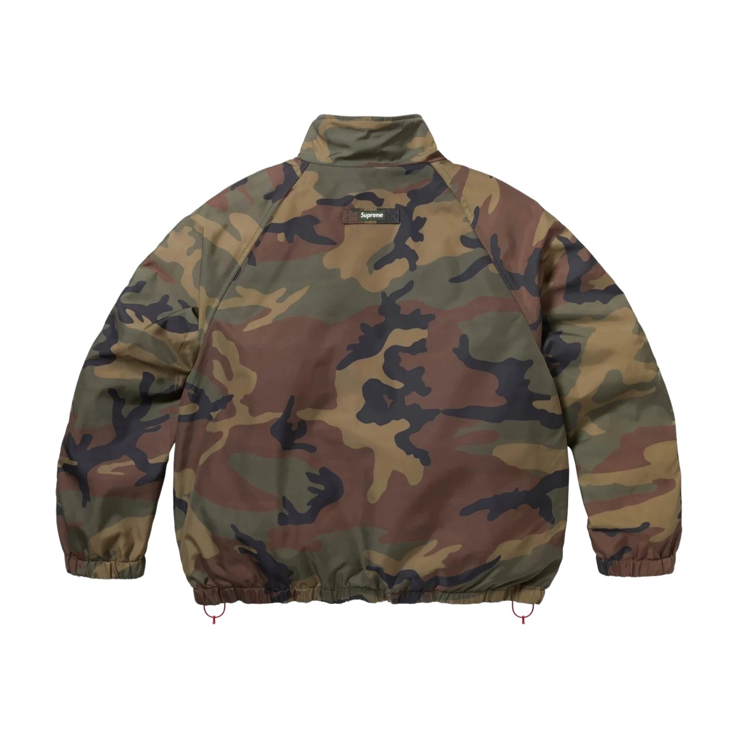 Спортивная куртка Supreme Polartec Reversible Track Jacket 'Woodland Camo' — фото 2