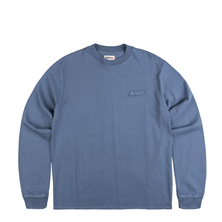 

Футболка l/s loose fit heavy cotton Autry, индиго