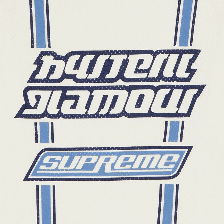 Топ Supreme x HYSTERIC GLAMOUR Mesh Long-Sleeve Top, White — фото 3