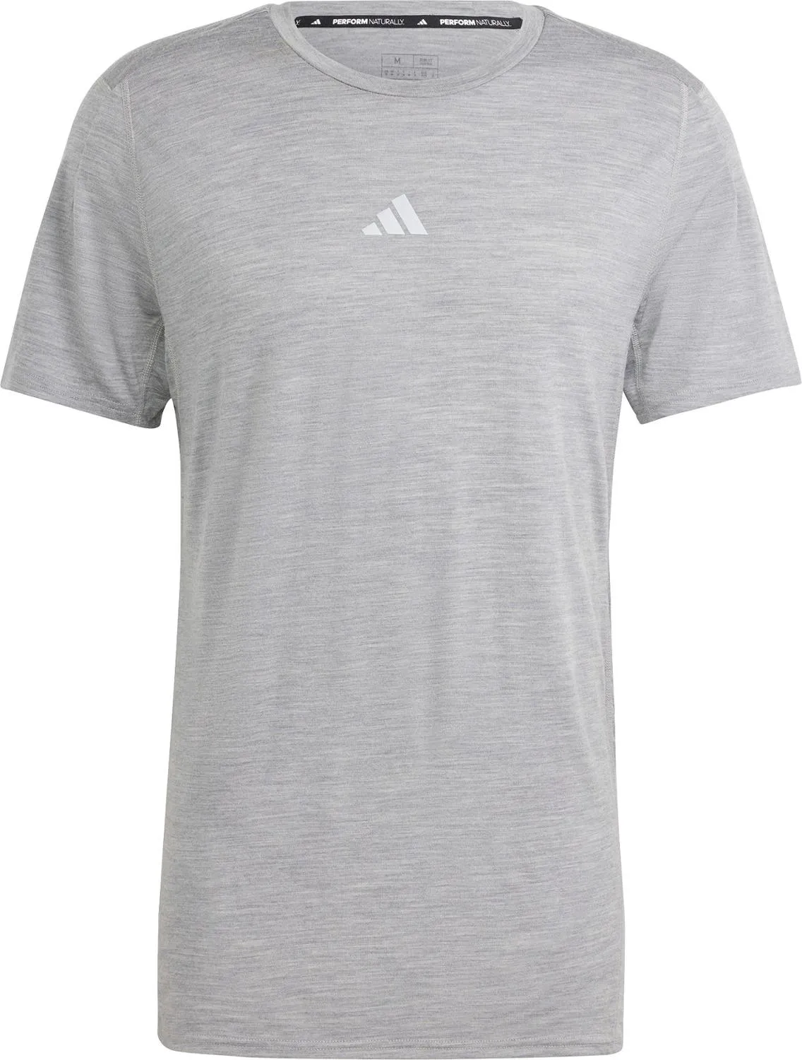 

Превосходная беговая футболка из мериносовой шерсти для мужчин adidas, Light Grey Heather