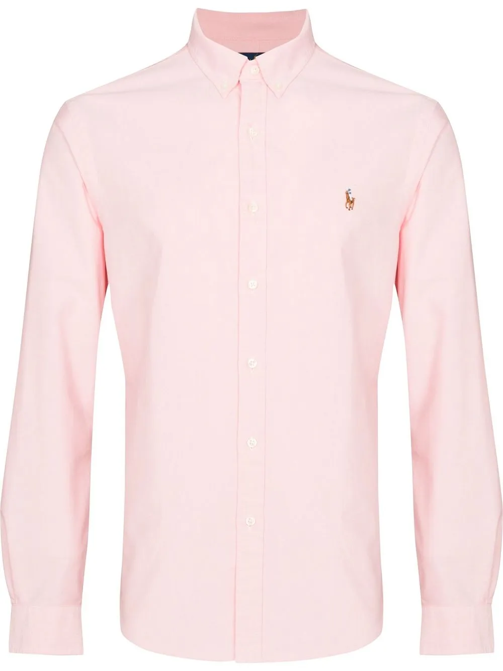

Рубашка оксфорд узкого кроя POLO RALPH LAUREN, розовый