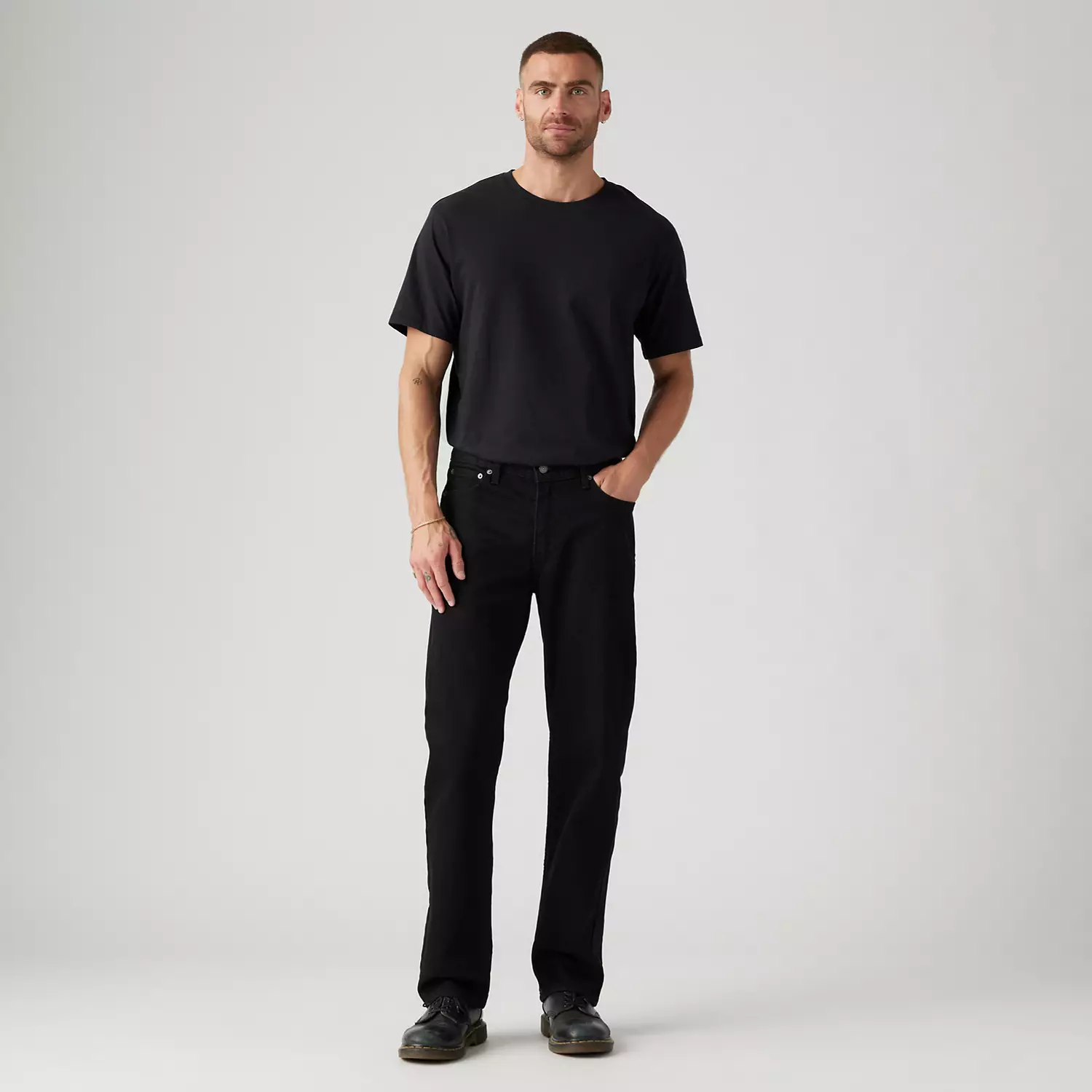 Джинсы Levi's 514 Straight, черный деним