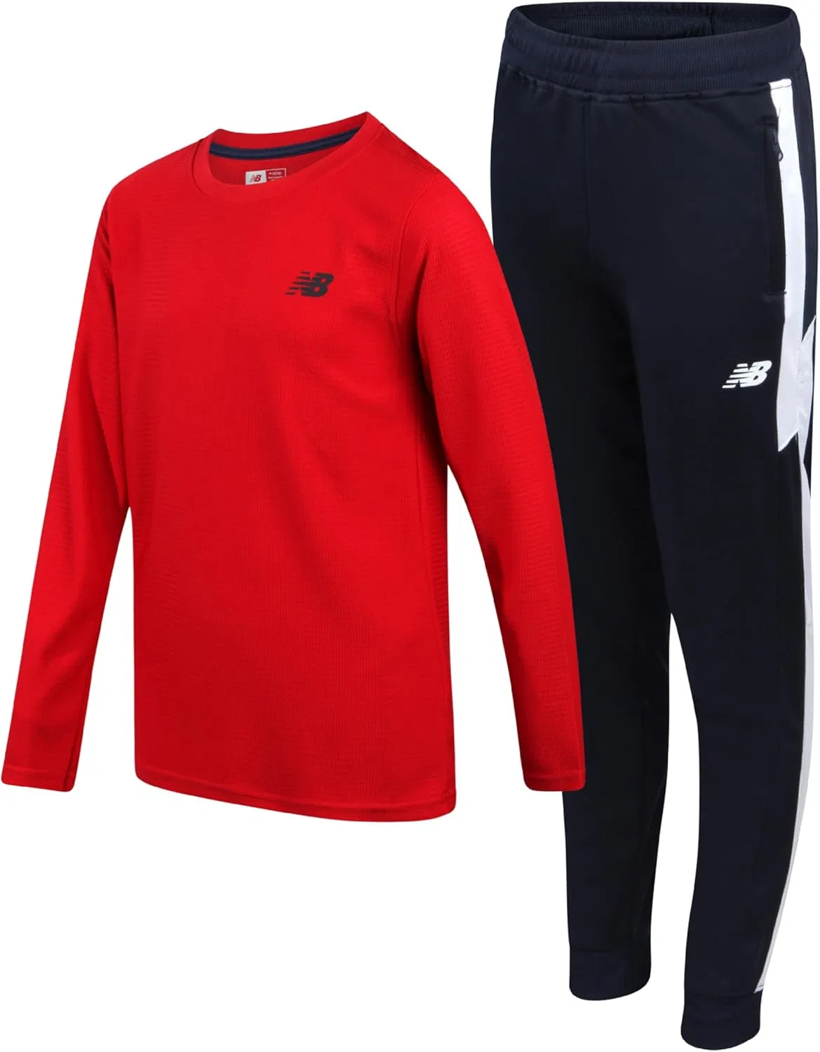 Детский спортивный костюм New Balance, куртка и брюки, Red Eclipse
