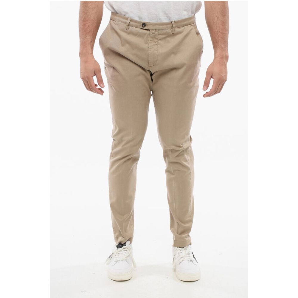 

Брюки из хлопковой смеси с прорезными карманами Corneliani, Beige
