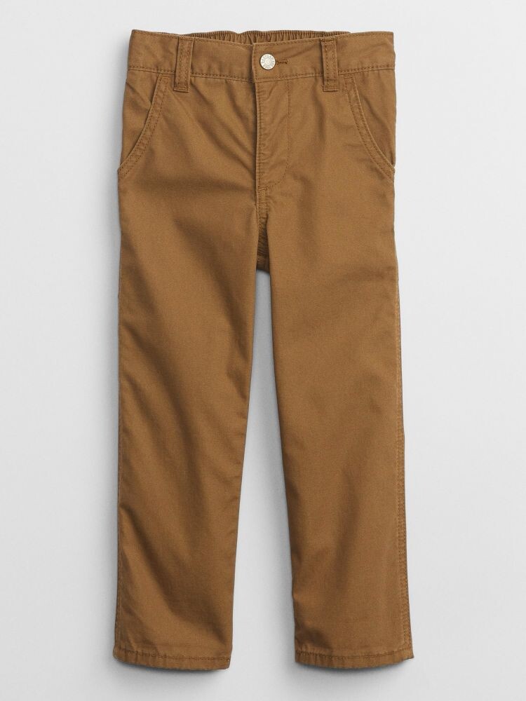 

Брюки плотника из парусины Gap, коричневый