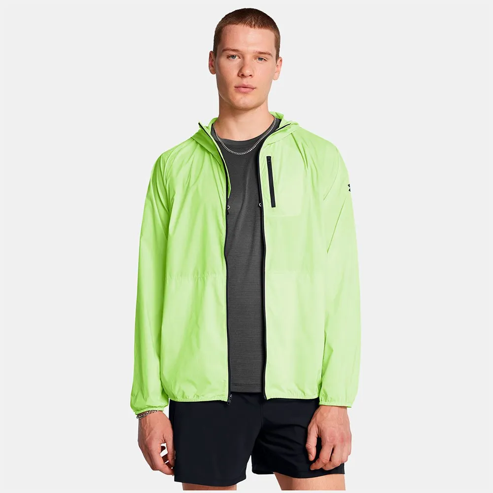 

Куртка Under Armour Launch Lightweight Shell, зеленый