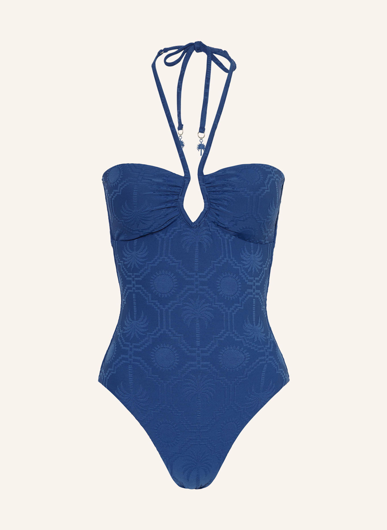 

Купальник Oasis с бретелькой через шею Seafolly, синий