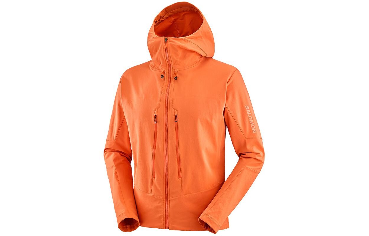 

OUTPEAK SOFTSHEL Ветровка мужская Salomon, цвет Cinnamon khaki