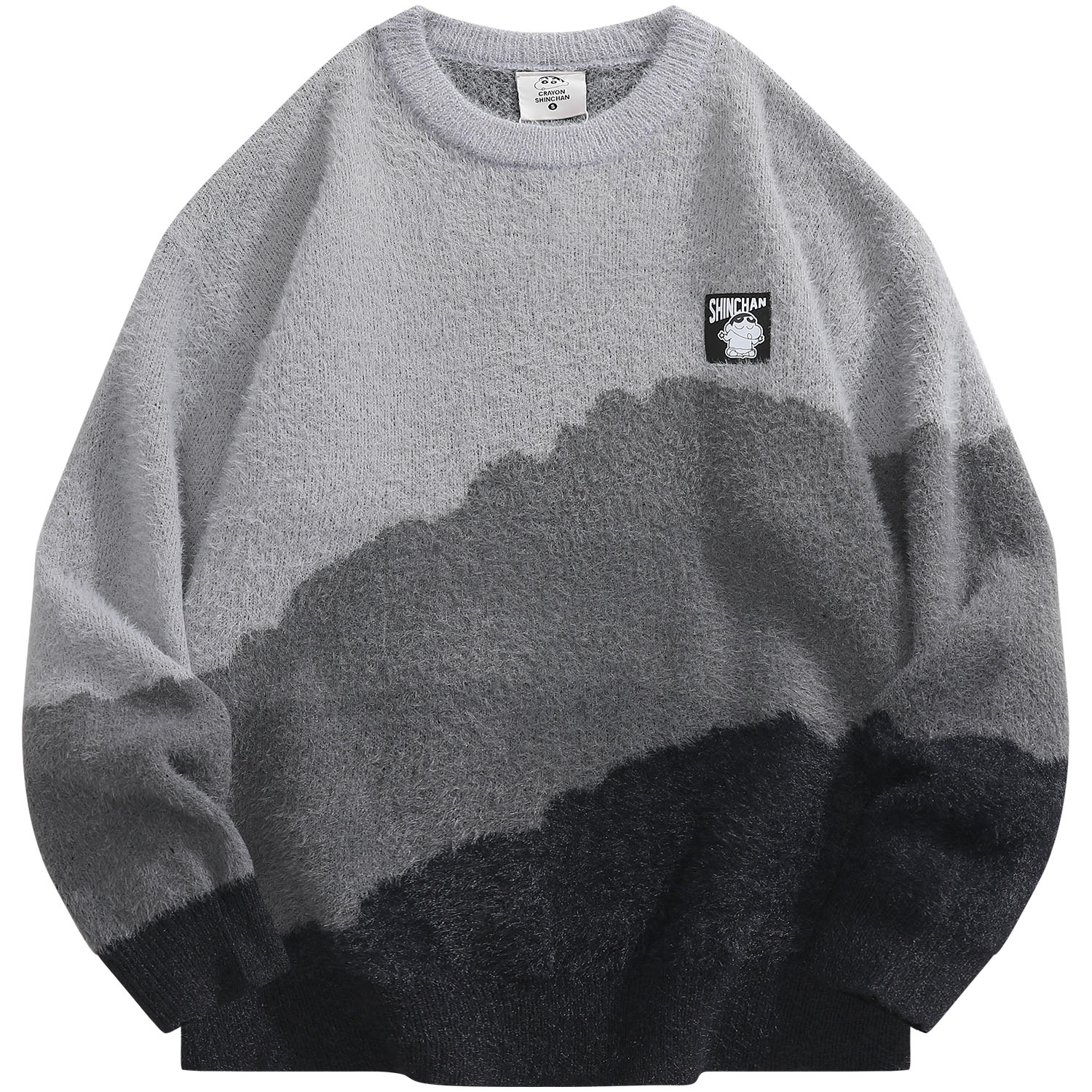 

Свитер унисекс Crayon Shinchan, Standard Black Striped