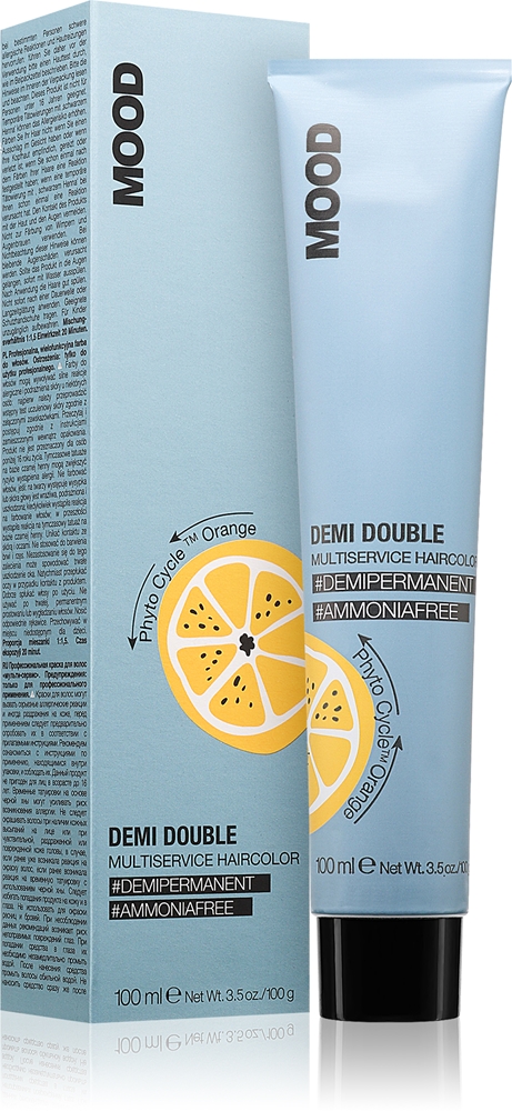 

Полуперманентная краска для волос Mood, atspalvis 10.87 pearl brown platinum blonde 100 мл