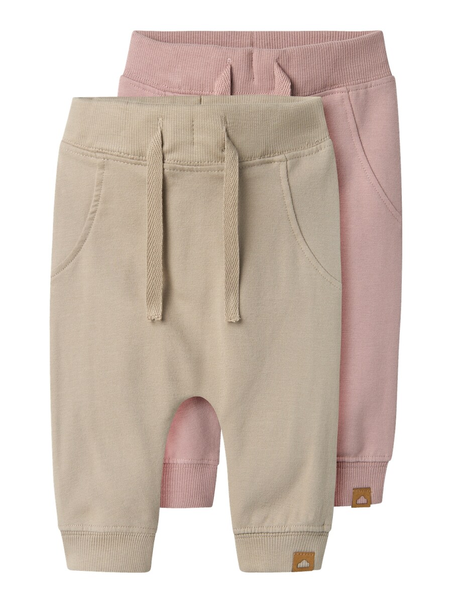 

Зауженные брюки NAME IT Takki, цвет Beige/Dusky pink