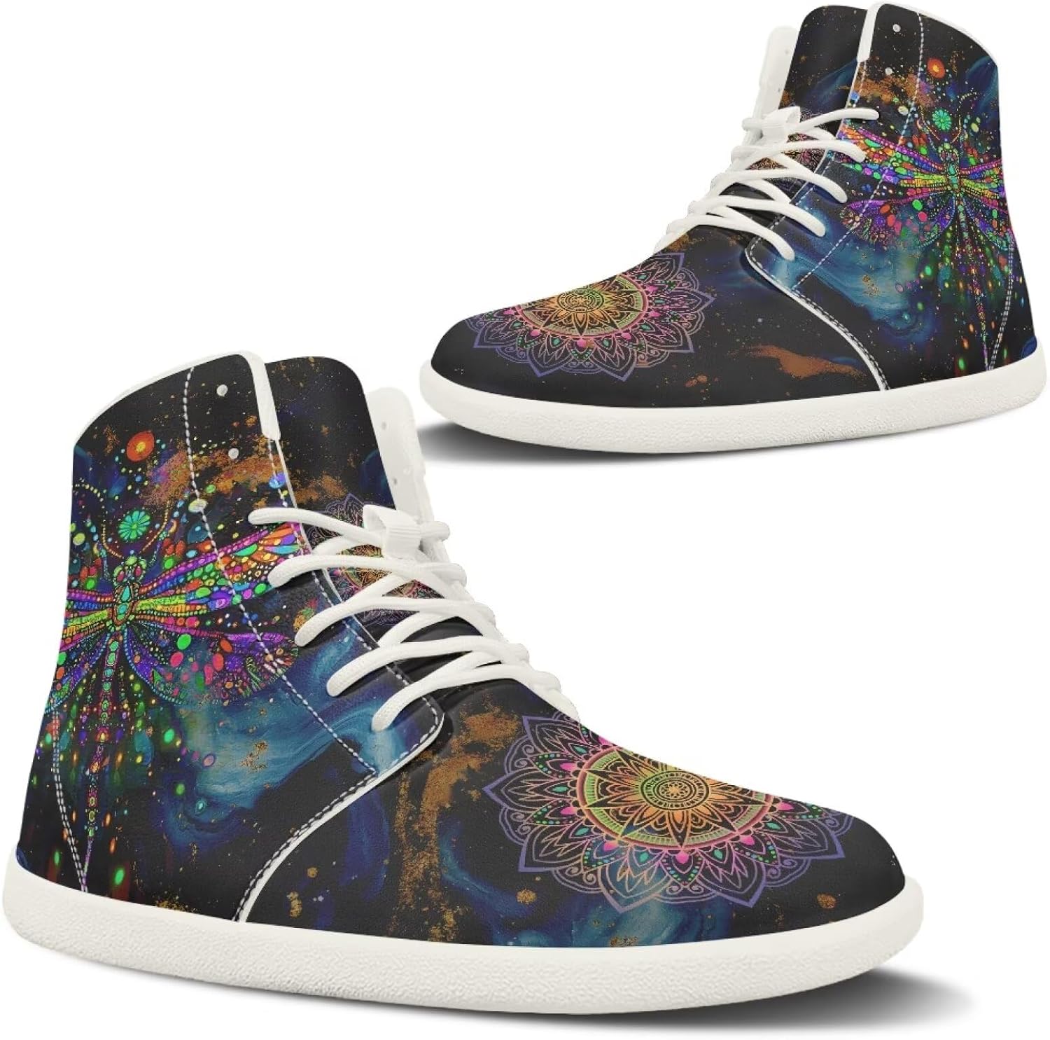 

Кроссовки для женщин и мужчин Qoiuvncy, Mandala Dragonfly